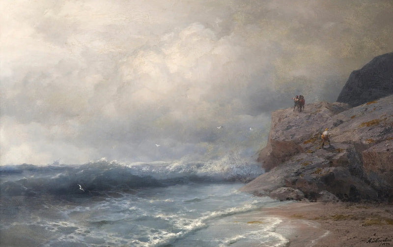 Un buque en peligro - Ivan Aïvazovski