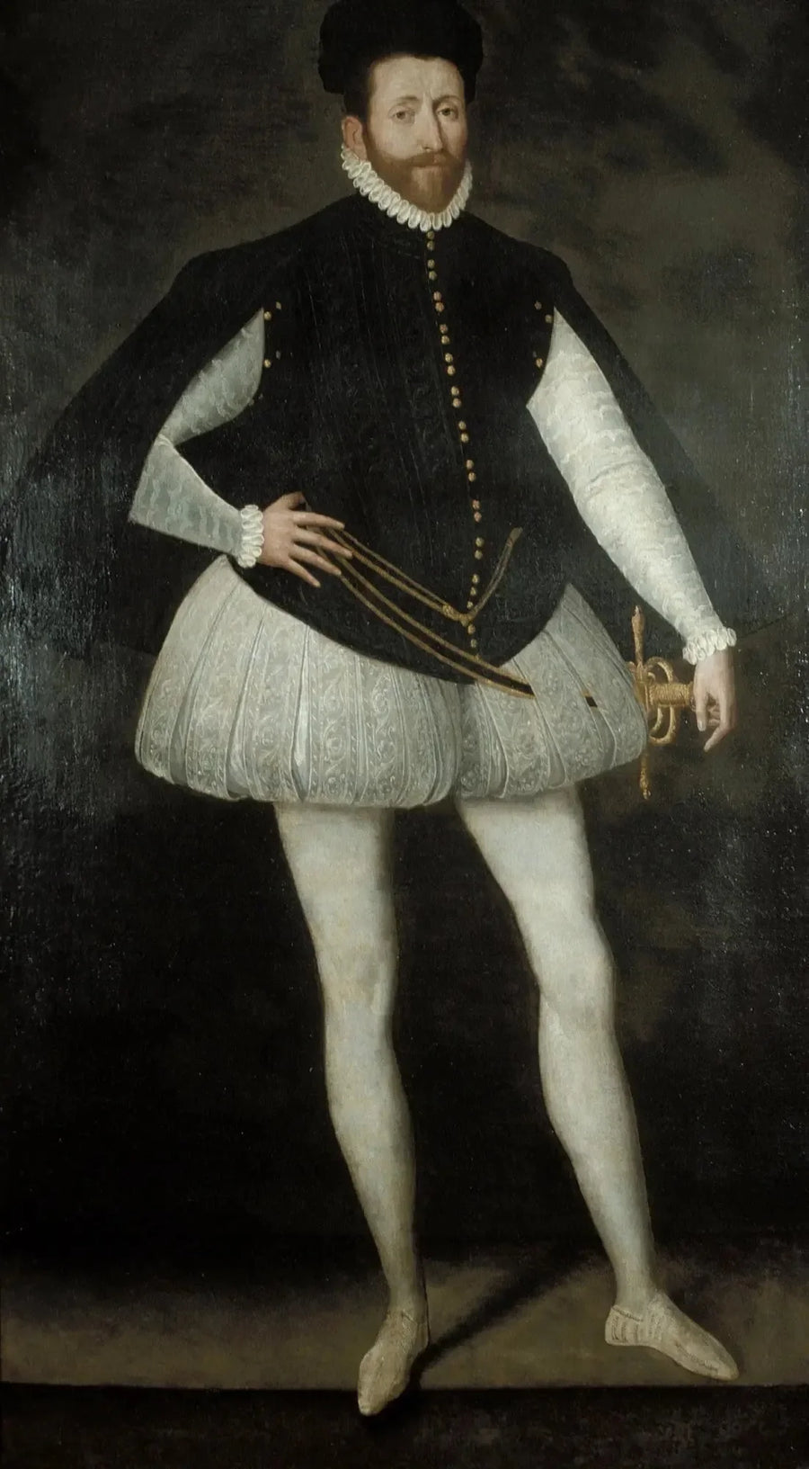 Un noble de la corte de los Valois - François Clouet