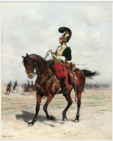 Un oficial de caballería - Édouard Detaille