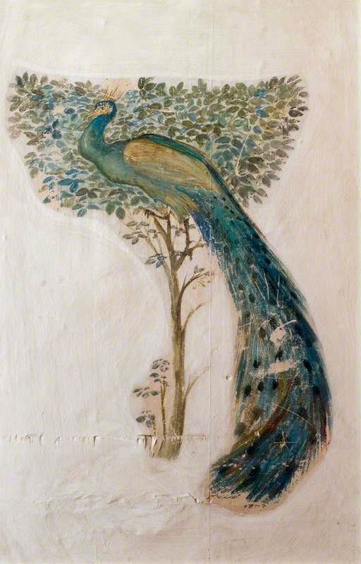 Un pavo real - Edward Burne-Jones