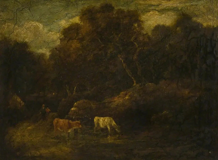 Un paisaje boscoso - Thomas Gainsborough