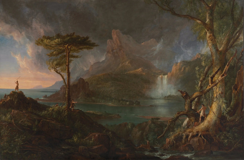 Un paisaje salvaje - Thomas Cole