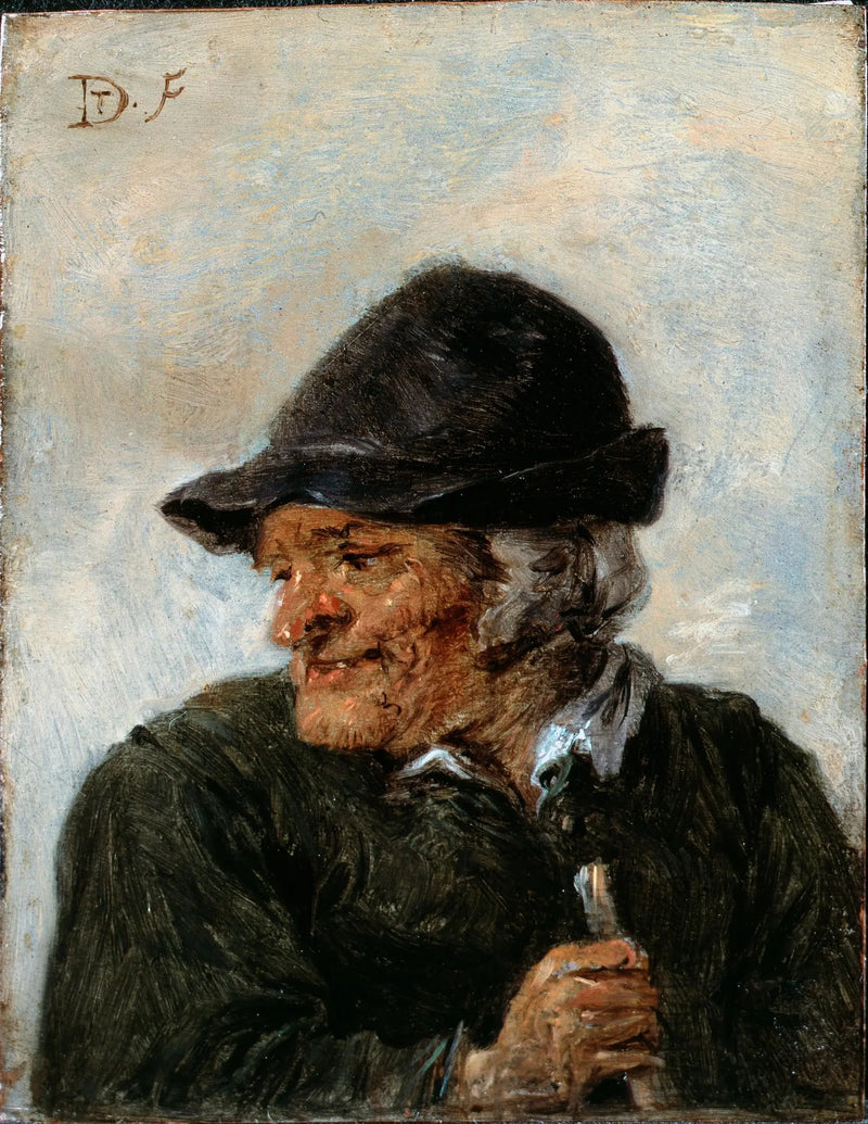Un campesino - David Teniers el Joven