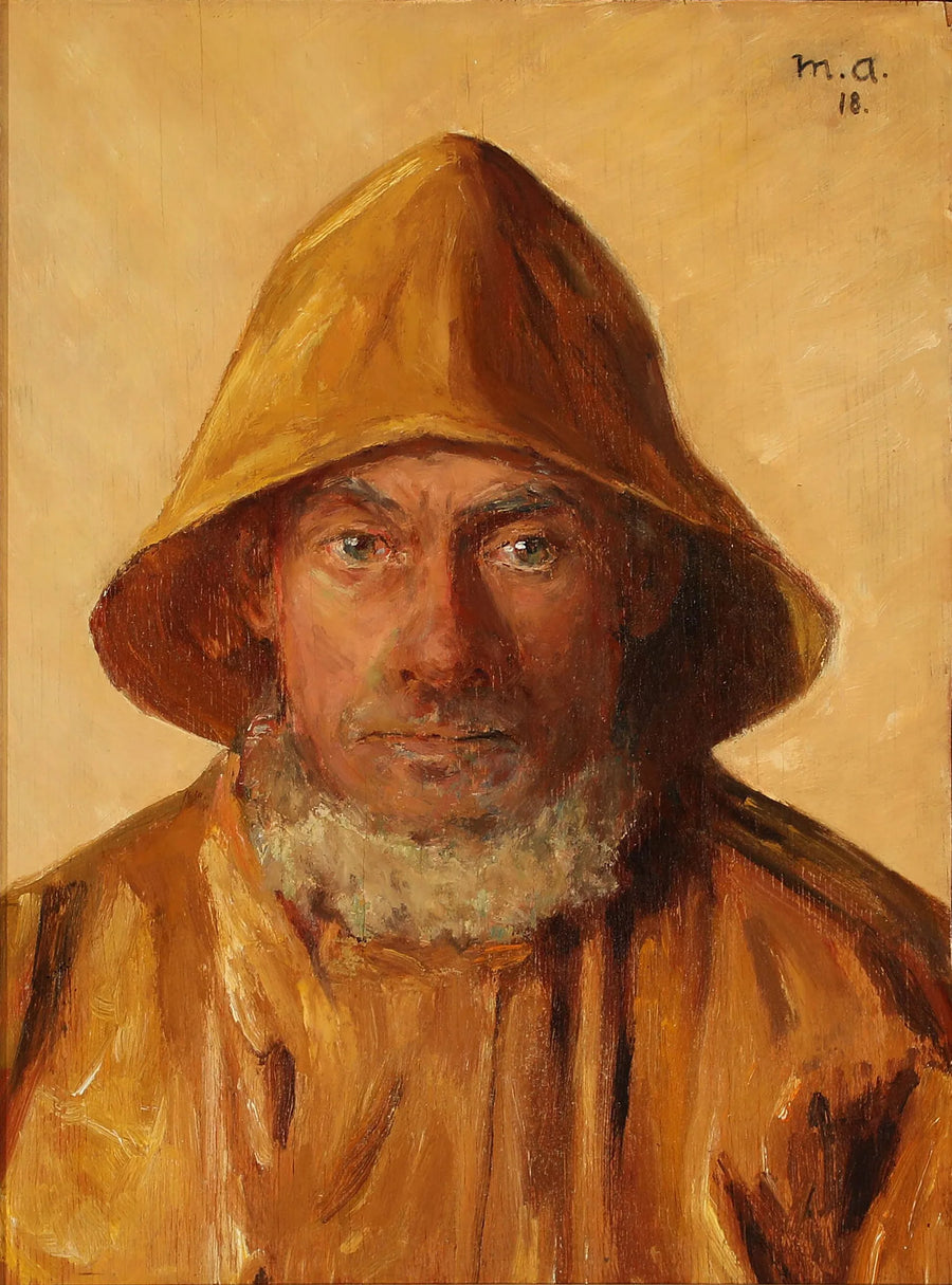 Un pescador de Skagen. -Michael Peter Ancher