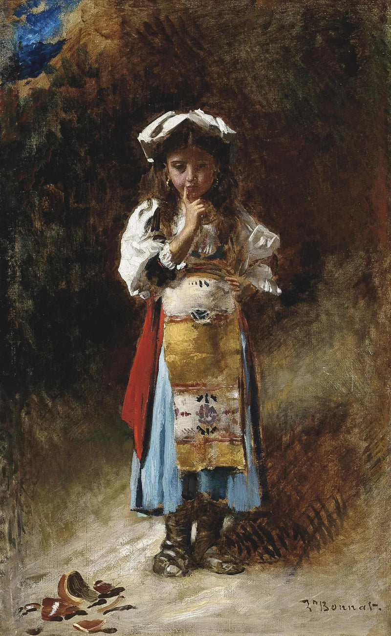 Un pequeño accidente - Léon Bonnat