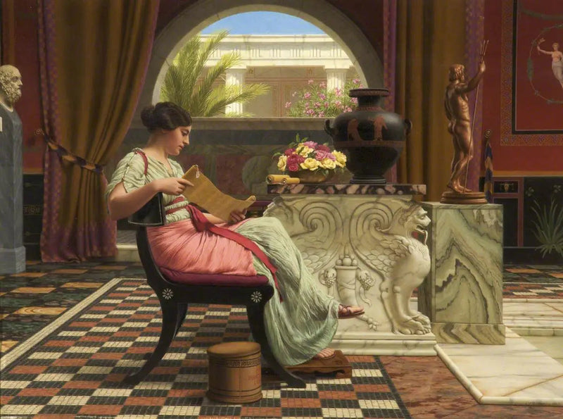 Un poeta favorito - John William Godward