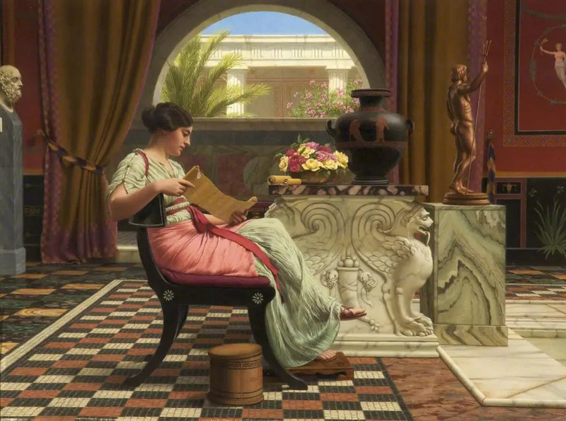 Un poeta favorito - John William Godward