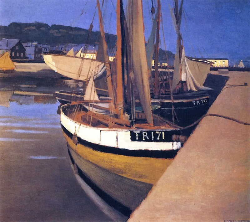 Un puerto - Félix Vallotton