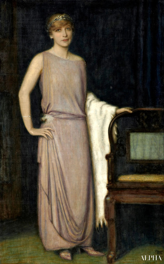 Un Portrait de Marianne Mechler - Franz von Stuck Reproductions de tableaux à la peinture à l’huile
