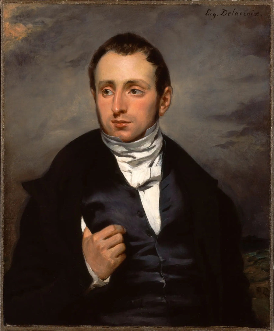 Un retrato del Dr. François-Marie Desmaisons - Eugène Delacroix
