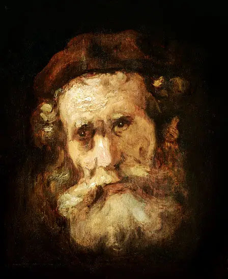 Un rabino - Rembrandt
