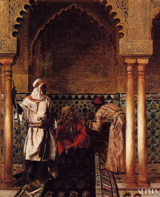 Un sage arabe - Rudolf Ernst - Reproductions de tableaux et peintures haut de gamme