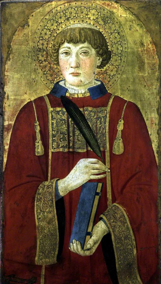 Un santo mártir (probablemente san Lorenzo) - Cosimo Rosselli