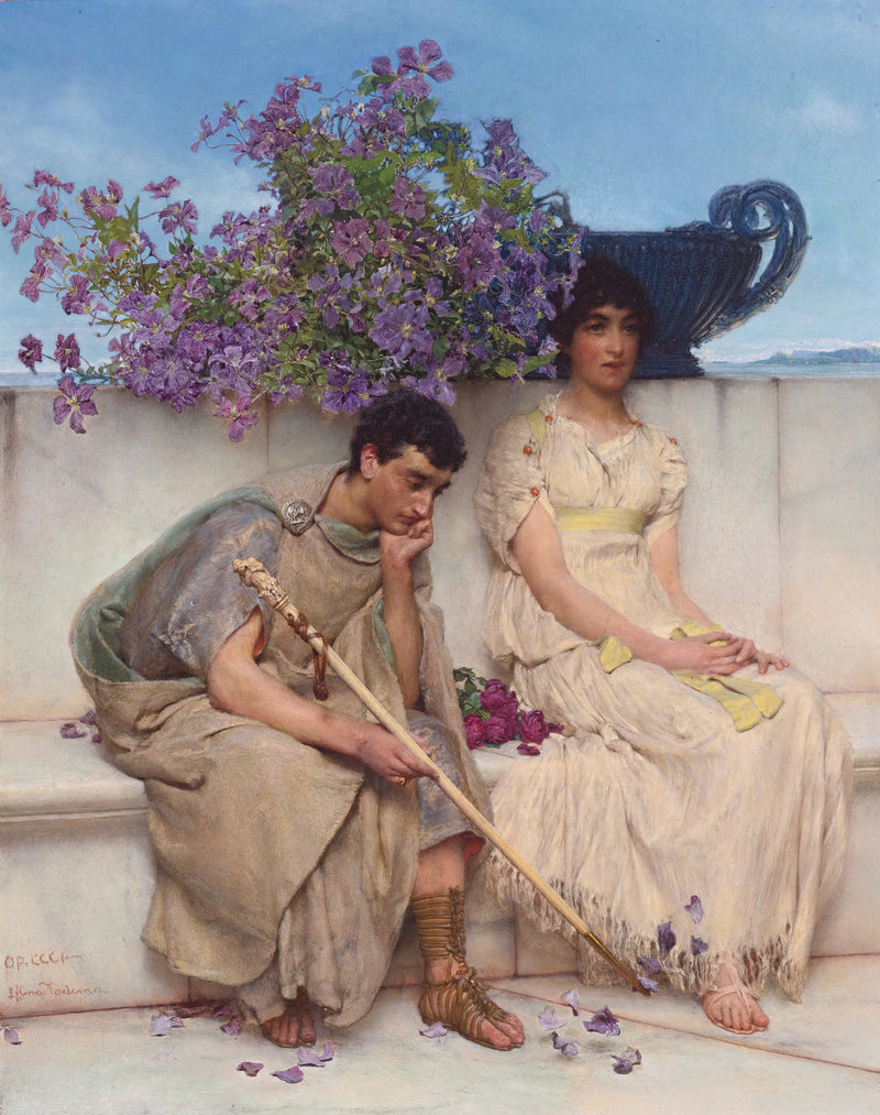 Un silencio elocuente - Lawrence Alma-Tadema