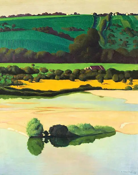 Un soir sur la Loire - Félix Vallotton - Alpha Reproduction