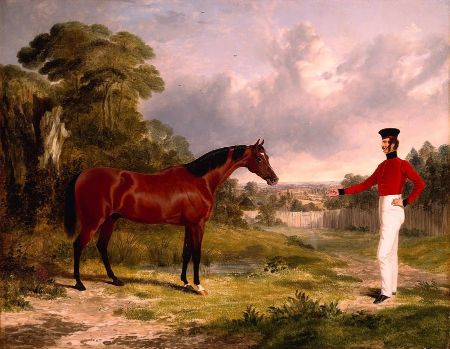 Un soldado con un corcel de oficial - John Frederick Herring, Sr.