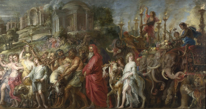 Un triunfo romano - Peter Paul Rubens
