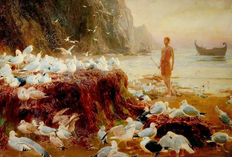 Un vagabundo del Viejo Mundo - Briton Rivière