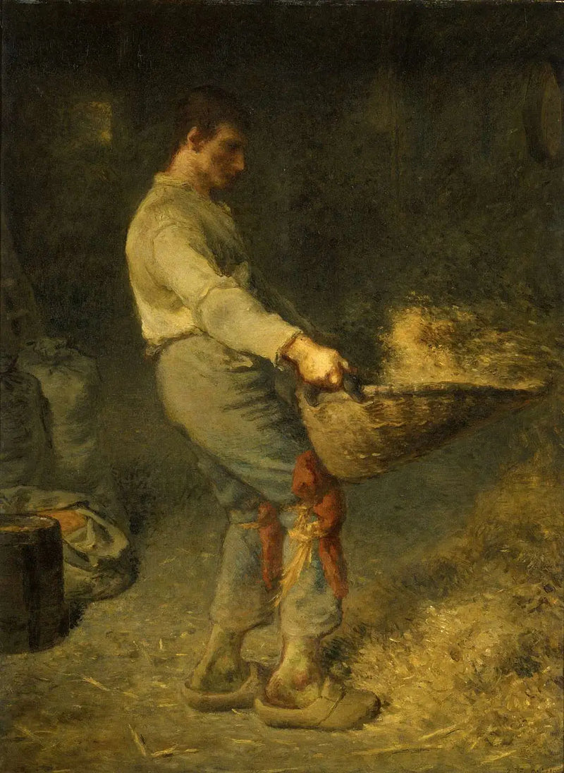 Un vendedora - Jean-François Millet