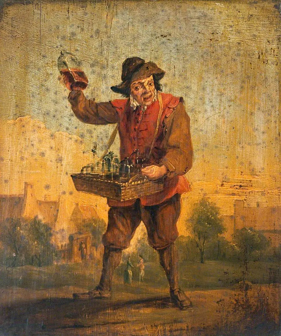 Un vendedor de medicamentos - David Teniers el Joven