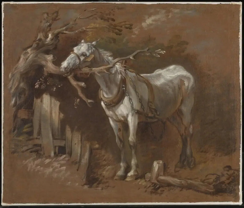 Un viejo caballo - Thomas Gainsborough