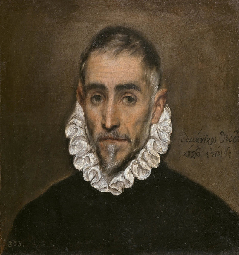 Un viejo señor - El Greco