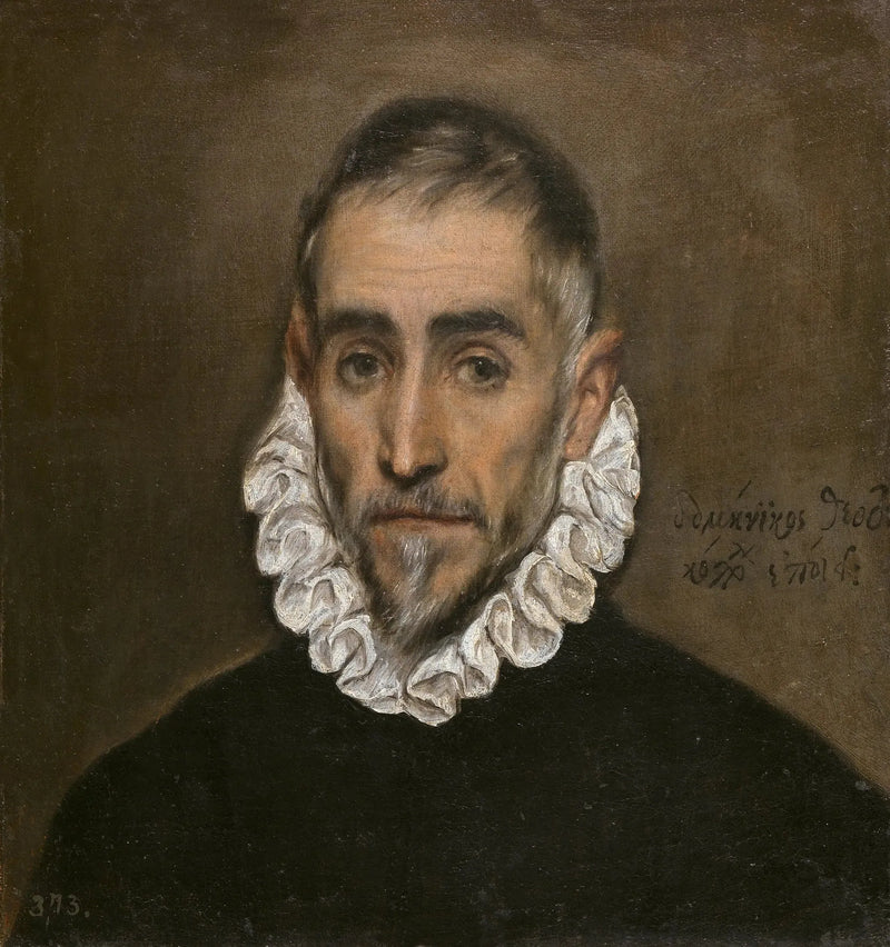 Un viejo señor - El Greco