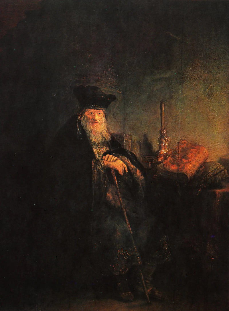 Un viejo sabio en una oficina - Rembrandt