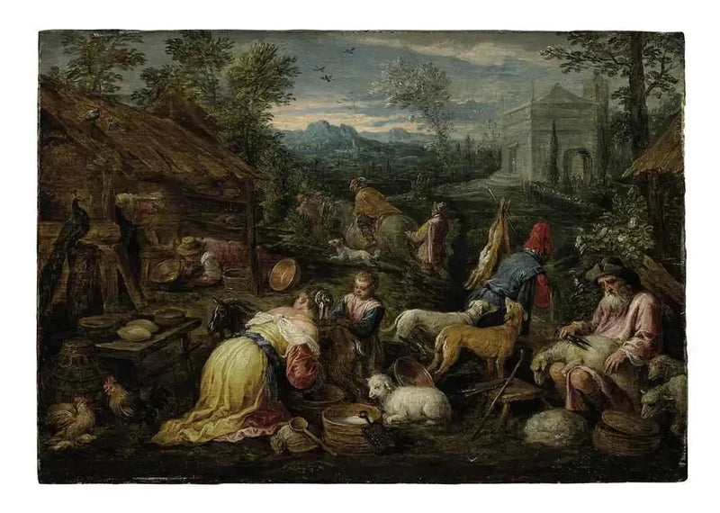 Una alegoría de la primavera - David Teniers el Joven