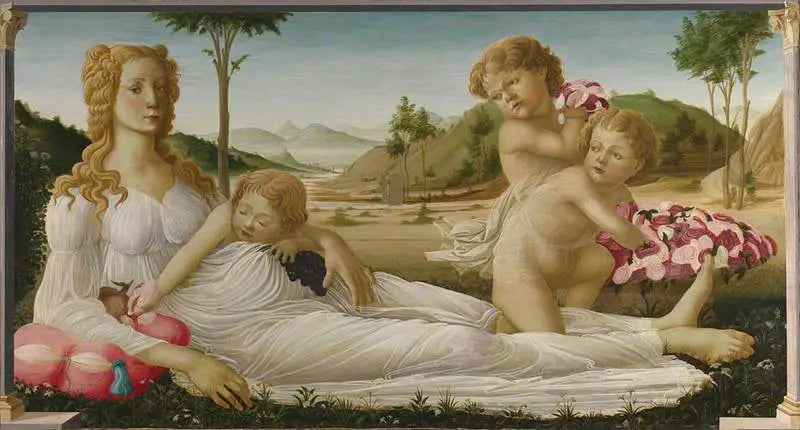 Una alegoría - Sandro Botticelli