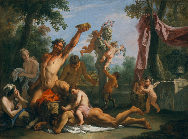 Una Bacanal - Sebastiano Ricci