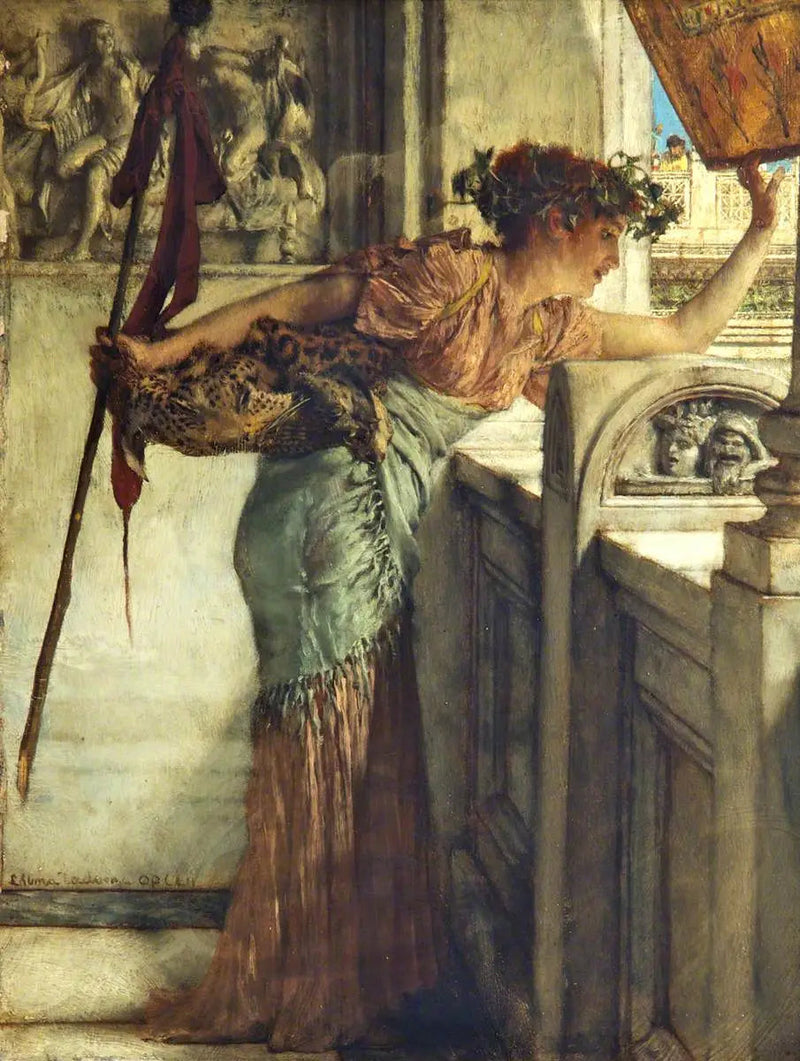 Una bacante - Lawrence Alma-Tadema