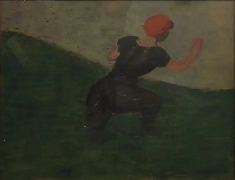 Una bañista en Étretat - Félix Vallotton
