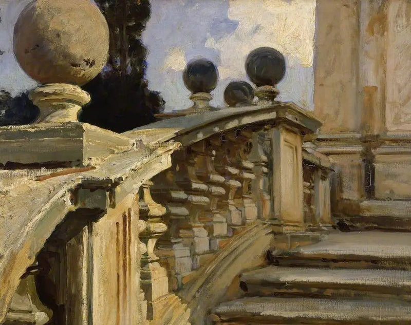 Una barandilla - John Singer Sargent