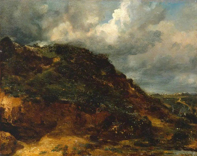 Un banco en Hampstead Heath - John Constable