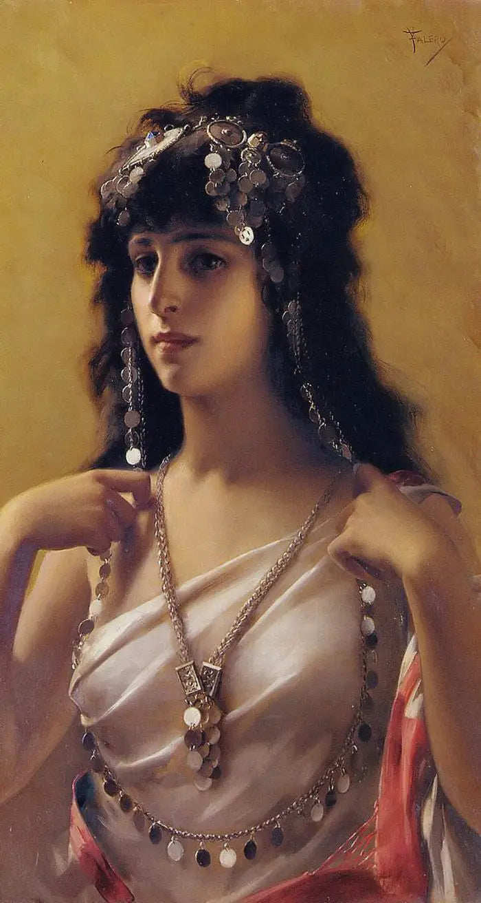 Una belleza oriental - Luis Ricardo Falero