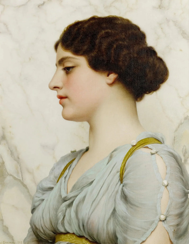 Una belleza romana - John William Godward