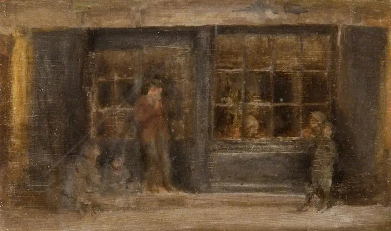 Una tienda - James Abbott McNeill Whistler