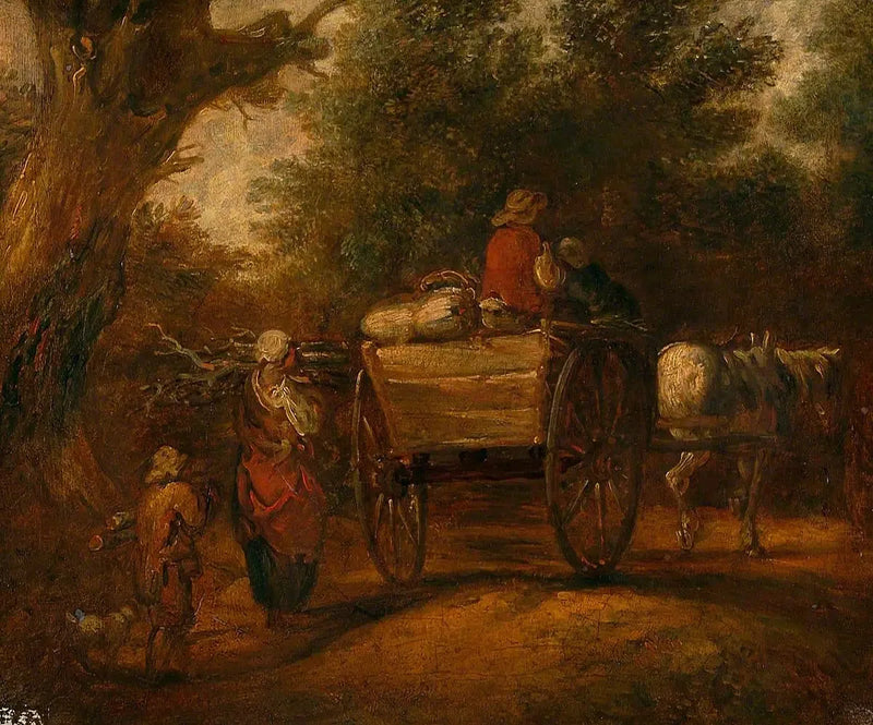 Un carro de campo - Thomas Gainsborough