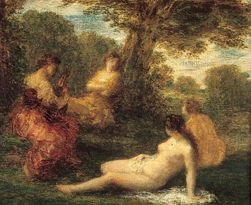 Una conservación informal (La charla) - Henri Fantin-Latour
