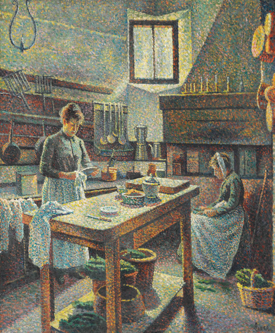 Una Cocina - Maximilien Luce
