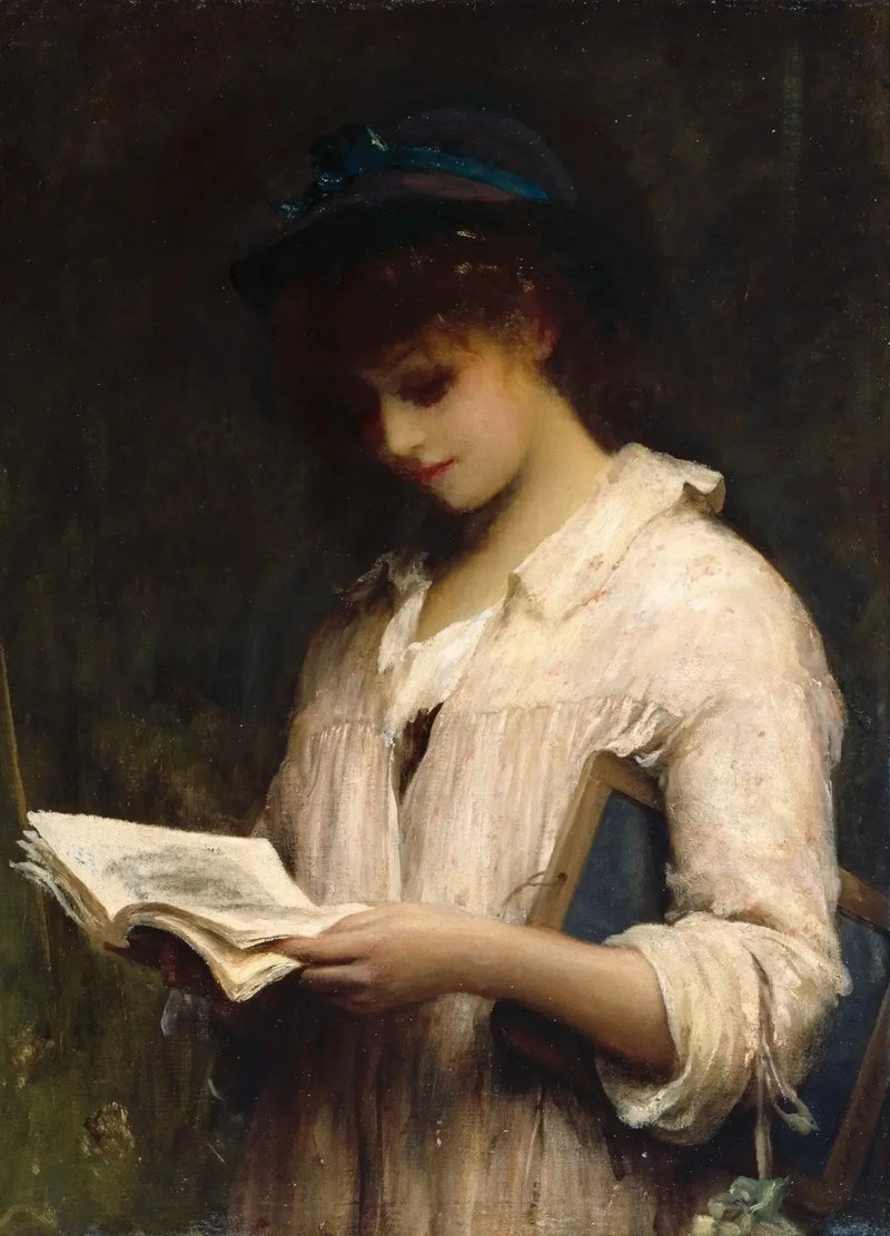 Una escolar - Luke Fildes