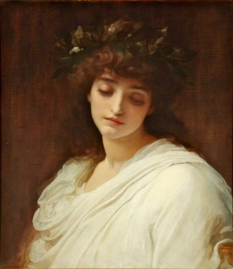 Una elegía - Frederic Leighton