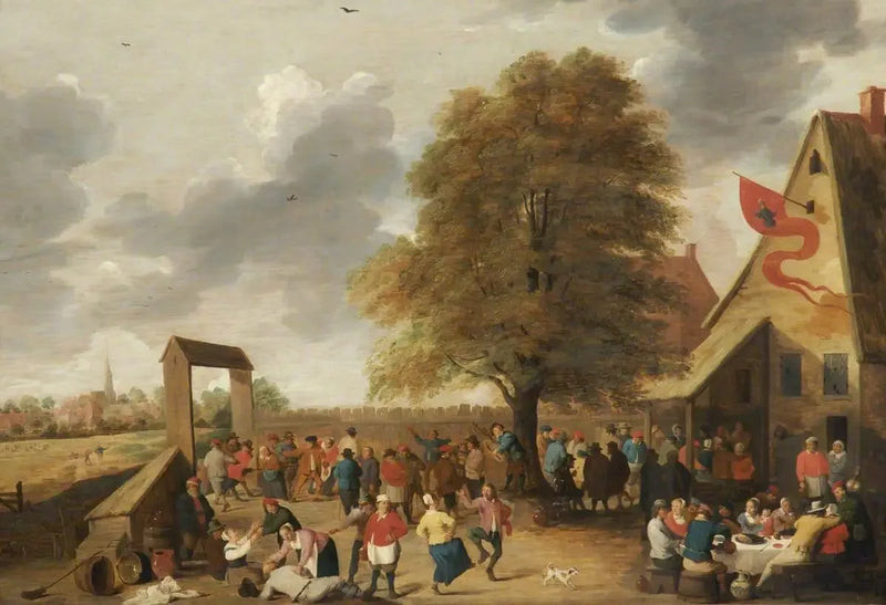 Una fiesta de pueblo - David Teniers el Joven