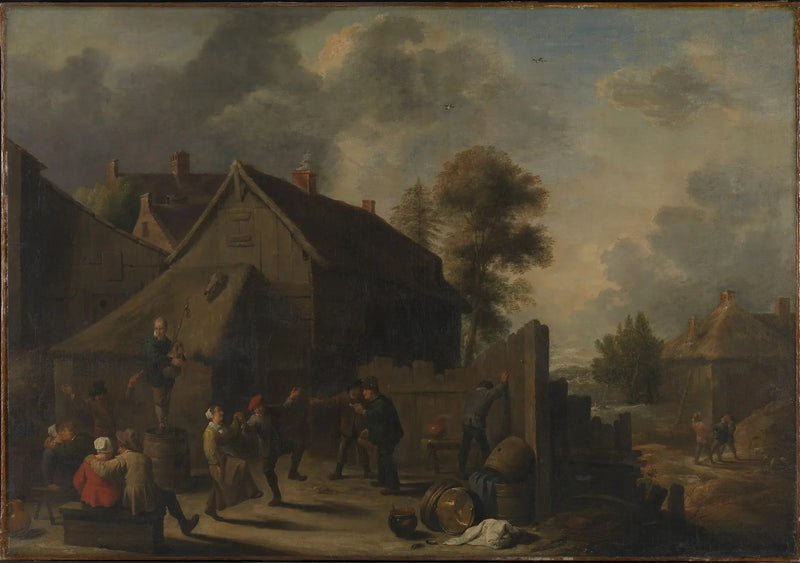 Una fiesta rústica - David Teniers el Joven
