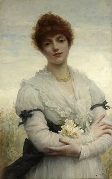 Una chica inglesa - Luke Fildes