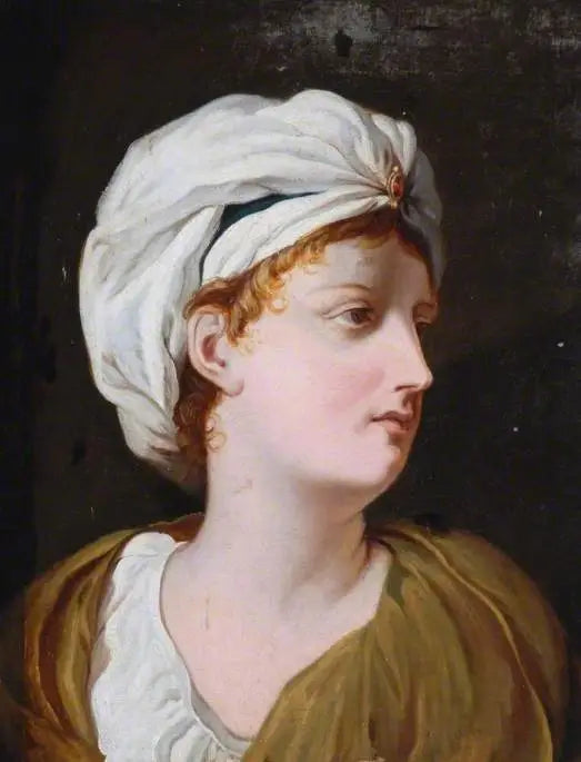 Una chica con turbante - Pierre Subleyras