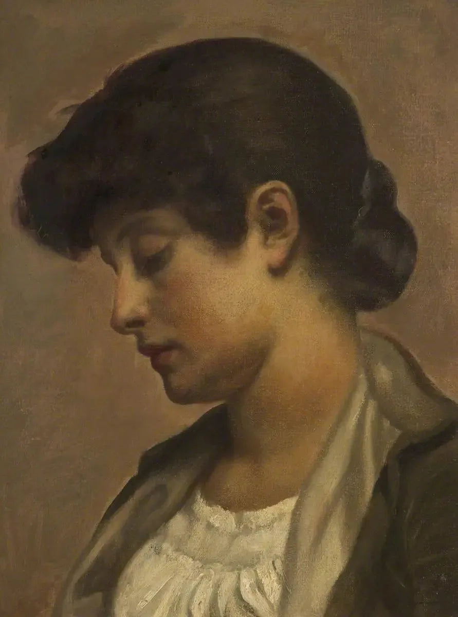 Una chica Headoga - Frederic Leighton