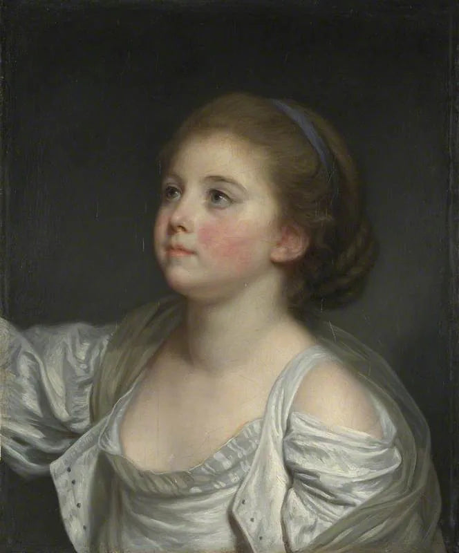 Una niña - Jean-Baptiste Greuze