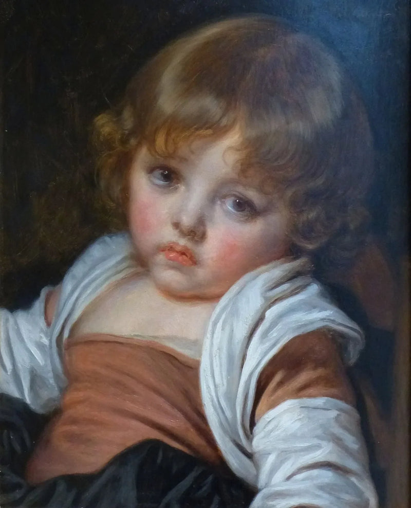 Una niña - Jean-Baptiste Greuze